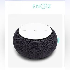 SNOOZ Charcoal and White Sound Machine for the BEST sleep ever! Gently used!